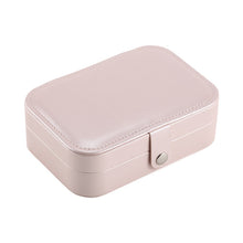 Load image into Gallery viewer, Jewelry Storage Box Travel Portable Necklace Earring Ring Lipstick Holders Case
