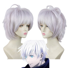 Load image into Gallery viewer, Manshu Back War Wig Five Wu Cos Wig Tiger Stick Youren Three Rounds Xia Cosplay Anime Simulation Scalp
