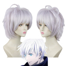 Load image into Gallery viewer, Manshu Back War Wig Five Wu Cos Wig Tiger Stick Youren Three Rounds Xia Cosplay Anime Simulation Scalp
