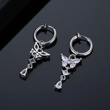 Load image into Gallery viewer, Belly Umbilical Ring Navel Stud Elastic Earrings Hanging Butterfly Umbilical Ring
