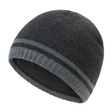 Load image into Gallery viewer, 2023 Winter Woolen Cap Fleece Lined Padded Warm Keeping Knitted Hat Men's Outdoor Cycling Sports Sleeve Cap

