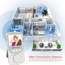 Load image into Gallery viewer, Vb605 2.4G Wireless Baby Monitor Monitor Babysitter
