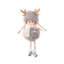 Load image into Gallery viewer, 2pcs Christmas Plush Angel Pendant Children Cute Doll Girl Gift Christmas Tree Pendant
