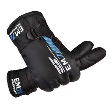 Load image into Gallery viewer, Men's Winter Cotton Gloves Fleece-Lined Thickened Winter Skiing Riding Electric Car
