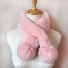 Load image into Gallery viewer, 2023 New Autumn and Winter Mink-like Wool Plush Scarf Korean Style Solid Color Imitation Rex Rabbit Plush Warm Scarf
