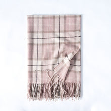 Load image into Gallery viewer, 2023 Plaid Scarf Batch Winter Artificial Cashmere Scarf Shawl Warm Scarf for Women
