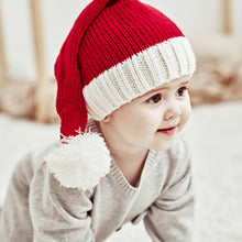 Load image into Gallery viewer, Autumn and Winter New Parent-Child Wool Christmas Hat Single Ball Acrylic Baby Mother Warm Knitted Hat
