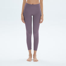 Load image into Gallery viewer, European and American High Waist No Embarrassment Line Lulu Yoga Pants Stretch Hip Lift Exercise Workout Pants
