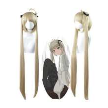 Load image into Gallery viewer, Anime Cosplay Wig Sora Cos Wig Yosuga No Sora Kasugano Sora Anime Double Ponytail Wig High-Temperature Fiber
