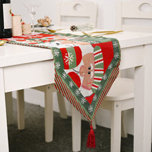Load image into Gallery viewer, New Christmas Decoration Supplies Knitted Fabric Table Runner Creative Christmas Tablecloth Dining-Table Decoration Home Dress up
