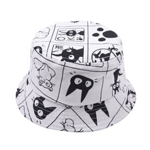 Load image into Gallery viewer, Children's Bucket Hat Japanese Cartoon Printing Bucket Hat Spring and Summer Travel Sun Protection Hat
