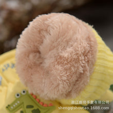 Load image into Gallery viewer, Five-Finger Ski Gloves Cute Cartoon Crocodile Rabbit Velvet Thickened Windproof Cycling Non-Slip
