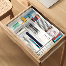 Load image into Gallery viewer, Drawer Storage Box Retractable Kitchen Partition Cutlery Box Household Cosmetics Stationery Organizing Box
