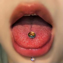 Load image into Gallery viewer, Tongue Pin Hot Girl Titanium Steel Personality Tongue Ring Piercing Jewelry High Quality
