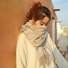 Load image into Gallery viewer, 2023 Artificial Cashmere Scarf New Winter Shawl Scarf Women Thick Warm
