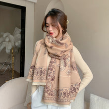 Load image into Gallery viewer, 2023 New Air-Conditioned Room Shawl Outer Match Winter Ethnic Style Artificial Cashmere Scarf Women
