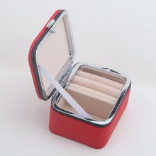Load image into Gallery viewer, Jewelry Storage Box Small fresh cosmetic bag portable earrings Box
