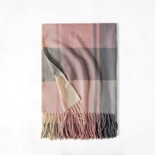 Load image into Gallery viewer, Artificial Cashmere Scarf 2023 New Winter Women's Shawl Thickened Warm Fringe Bib
