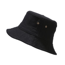 Load image into Gallery viewer, Retro Simple Fisherman Hat Cotton Breathable Bucket Hat Unisex Travel Sun Hat
