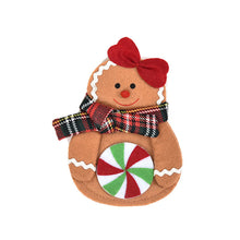 Load image into Gallery viewer, Christmas Decorations Creative Cartoon Doll Knife and Fork Set Holiday Restaurant Tableware Set Decoration Supplies
