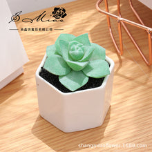 Load image into Gallery viewer, Artificial Succulent Pant Bonsai (Pot Included) Artificial Flower Creative Decoration Artificial Plant

