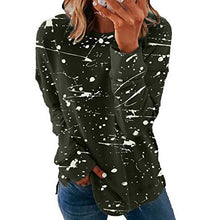 Load image into Gallery viewer, Women's Loose All-Matching Graffiti Printing Sweater
