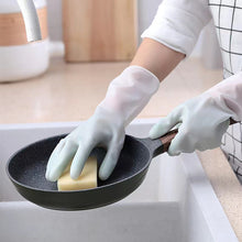 Load image into Gallery viewer, Gloves Rubber Cleaning Gloves Latex Thin NBR Gloves Durable Waterproof Thickened
