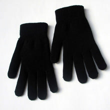 Load image into Gallery viewer, Winter Gloves Warm Gloves Thickened Fleece-Lined Elastic Knitted Gloves Men's and Women's Cold-Proof Riding Gloves
