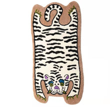 Load image into Gallery viewer, Cartoon Tiger Personality Carpet Children's Room Crawling Non-Slip Floor Mat Study Long Rug
