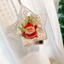 Load image into Gallery viewer, Christmas Decoration Light Light-Emitting Christmas Tree Pendant Children's Parent-Child Handmade DIY Christmas Gift
