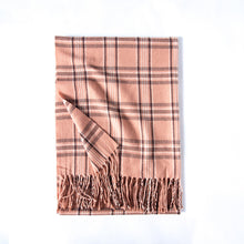 Load image into Gallery viewer, Women's Scarf Line Printed Cashmere Scarf 2023 Autumn and Winter New Scarf
