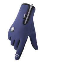Load image into Gallery viewer, Autumn and Winter Touch Screen Men's and Women's Fishing Gloves Velvet Thermal Non-Slip Riding Take-out Rider Driving Gloves
