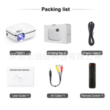 Load image into Gallery viewer, Rd852 Mini Projector Home HD Wireless Home Theater Mobile Phone 5G Wall Projection Smart Projector

