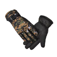 Load image into Gallery viewer, Winter Cotton Gloves Camouflage Men's Fleece-Lined Warm Cycling Outdoor 10 Yuan Model Men and Women
