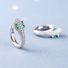 Load image into Gallery viewer, Personalized Diamond Snake-Shaped Ear Ring Ear Clip Ear Studs Girls Earrings
