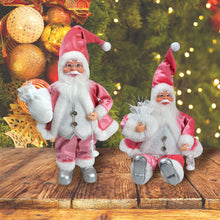 Load image into Gallery viewer, Christmas Decoration Christmas Resin Santa Claus Ornaments Standing Sitting Santa Claus Resin Christmas Decoration
