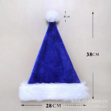Load image into Gallery viewer, Christmas Decorations Red Blue Green Black plus-Sized Thick Plush for Adult and Children
