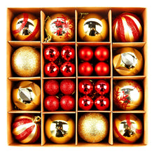 Load image into Gallery viewer, Christmas Decoration 6cm Electroplating Ball Plastic Ball Shaped Painted Christmas Ball Gift Christmas Tree Pendant
