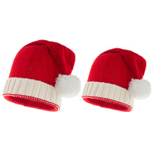 Load image into Gallery viewer, Autumn and Winter New Parent-Child Wool Christmas Hat Single Ball Acrylic Baby Mother Warm Knitted Hat
