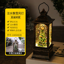 Load image into Gallery viewer, Christmas Luminous Interior Water Small Wind Lamp Desktop Decoration Christmas Tree
