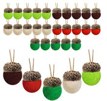 Load image into Gallery viewer, Christmas Decorations DIY Pendant Wool Felt Pine Tower Small Ball Pine Cone ACORN Garland Bouquet
