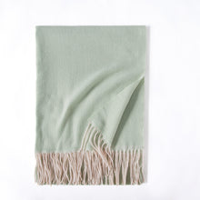Load image into Gallery viewer, Solid Color Wave Light Striped New Scarf Women's Winter Fresh Sweet Macaron Monochrome Mid-Length
