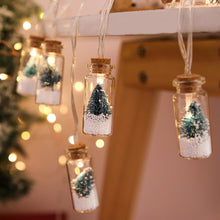 Load image into Gallery viewer, Wishing Bottle LED Christmas Tree Lamp String Copper Wire Battery Box Home Decoration
