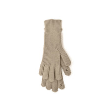 Load image into Gallery viewer, Knitted Solid Color Korean Finger Exposed Touch Screen Cold-Proof Winter Thicken Thermal Wrist Gloves
