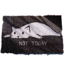 Load image into Gallery viewer, Hallway Mat Cartoon Kitten Mat Door Mat Entry Door Carpet Wire Ring Non-Slip Mat
