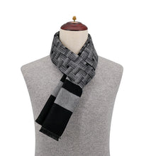 Load image into Gallery viewer, Men's New Winter Autumn and Winter Cashmere Business Jacquard Plaid Korean Foreign Trade Scarf Men
