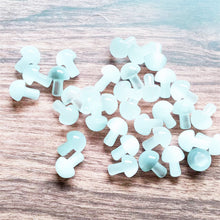 Load image into Gallery viewer, 5PCs Natural Crystal Agate Mushroom 2cm Mini Small Mushroom Crystal Crafts Micro Landscape Ornaments Decorations

