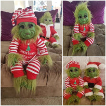 Load image into Gallery viewer, Christmas Grinch Doll Toy Latex Doll Latex Mask Headgear Props
