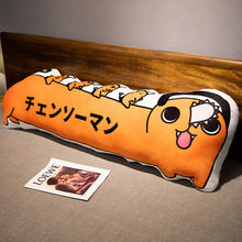 Load image into Gallery viewer, Pochita Chainsaw Man Demon Pochita Peripheral Plush Toy Doll Strip Leg-Supporting Cos Dog Large Doll
