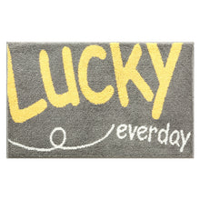 Load image into Gallery viewer, Flocking Ground Mats Bathroom Non-Slip Mat Foot Mats Absorbent Door Mat
